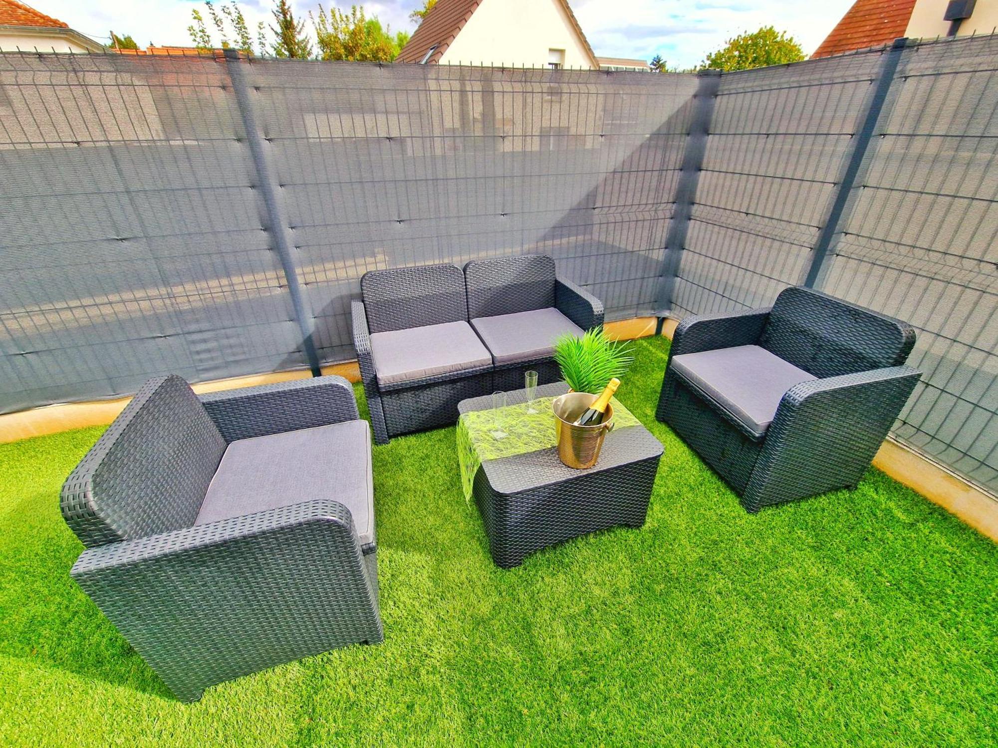 Relax Spa-4 Pers-Jacuzzi-Parking-Jardin-Clim-Colmar Muntzenheim Exterior foto