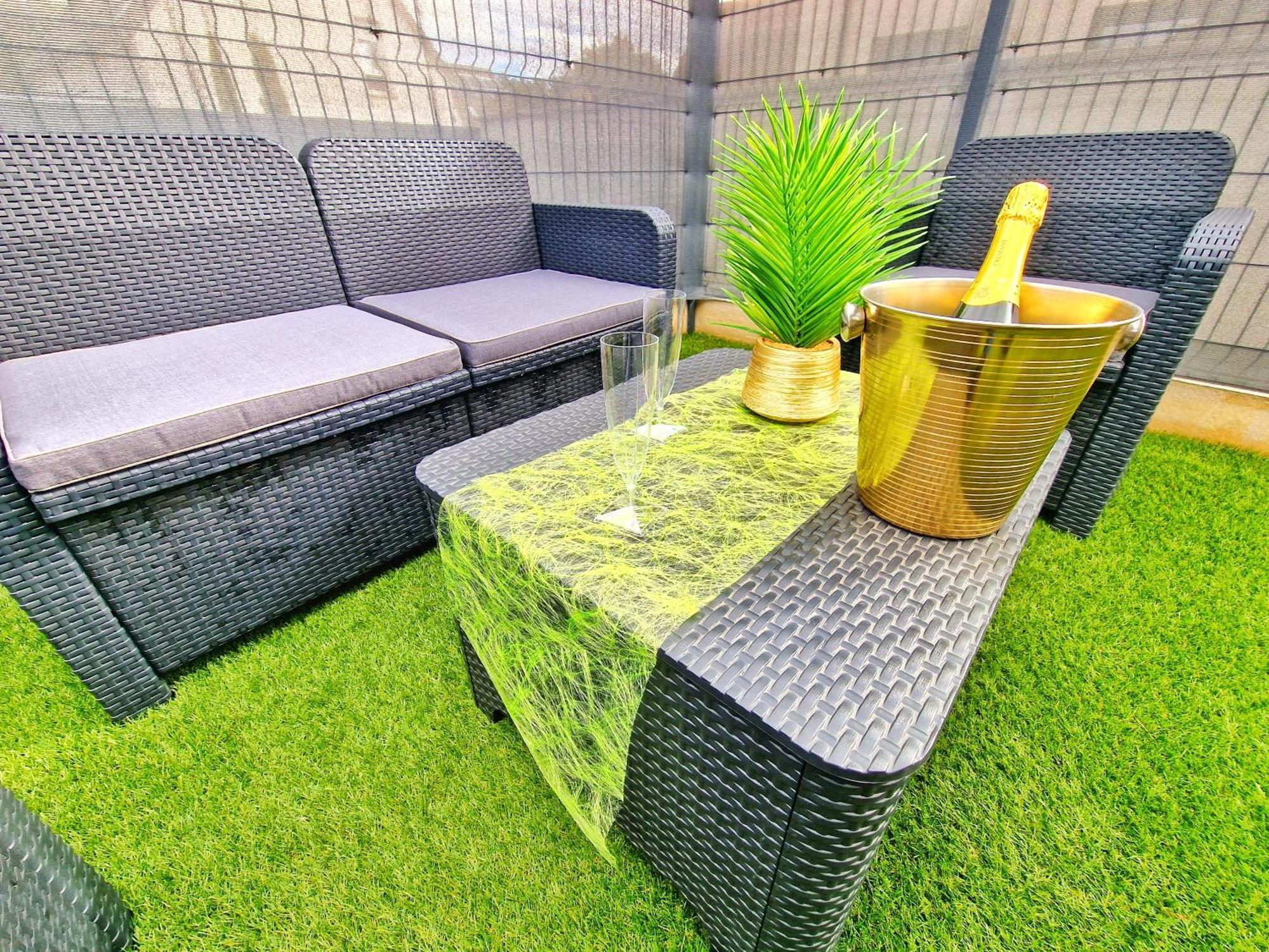 Relax Spa-4 Pers-Jacuzzi-Parking-Jardin-Clim-Colmar Muntzenheim Exterior foto
